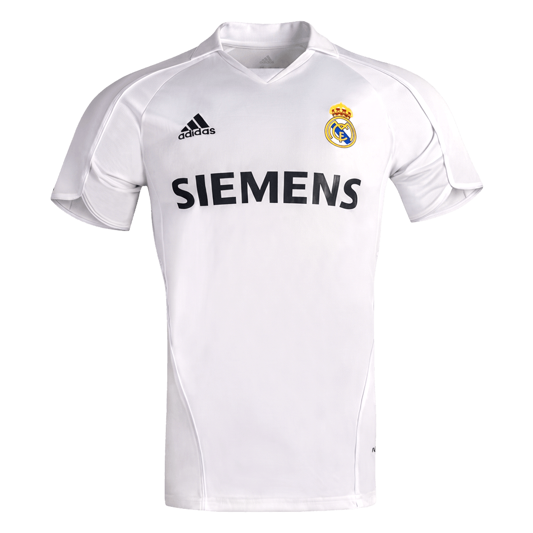 Maillot de football domicile rétro du Real Madrid 2005/06 pour homme