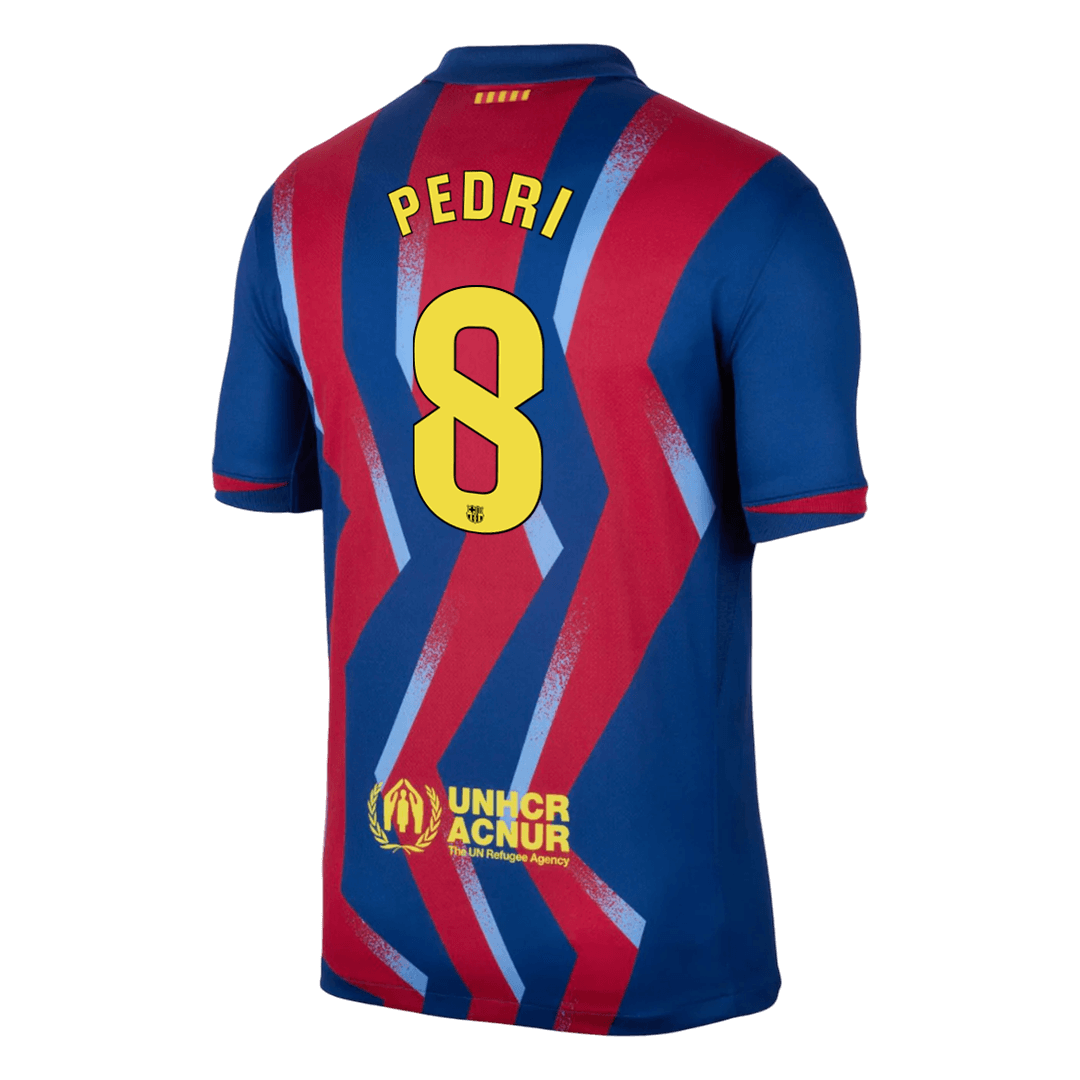 Maillot de foot PEDRI #8 Homme FC Barcelone extérieur 2025/26 Quatrième tenue