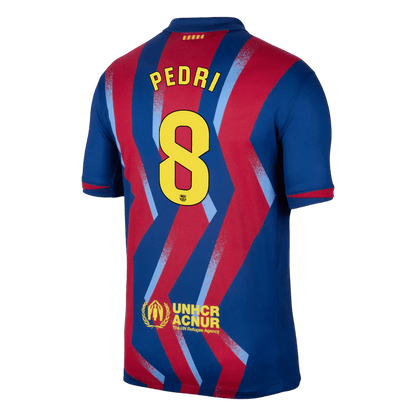 Maillot de foot PEDRI #8 Homme FC Barcelone extérieur 2025/26 Quatrième tenue