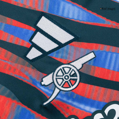Maillot de football d'avant-match Arsenal 2025/26 pour homme