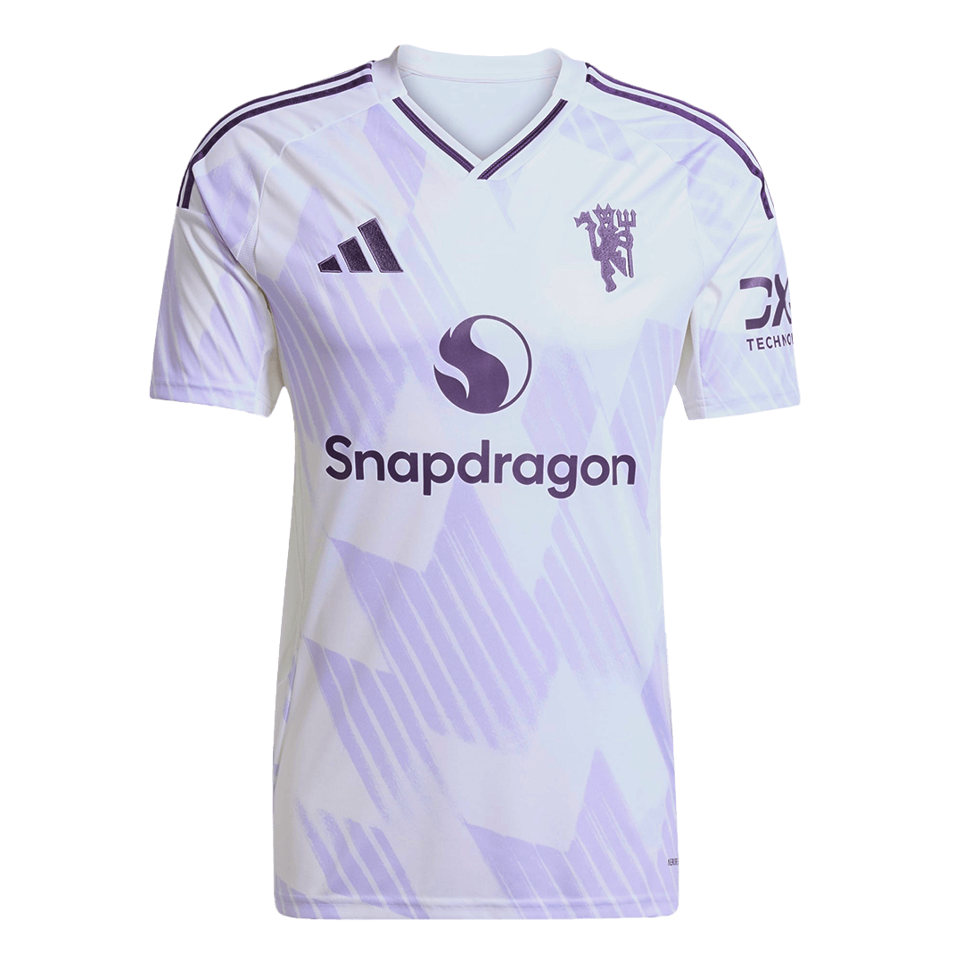 Maillot de foot extérieur B.FERNANDES #8 Manchester United 2025/26 pour homme