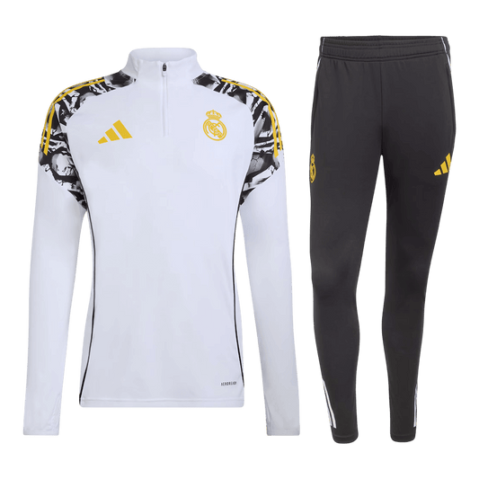 Kid's Real Madrid 2025/26 Zipper Sweatshirt Kit