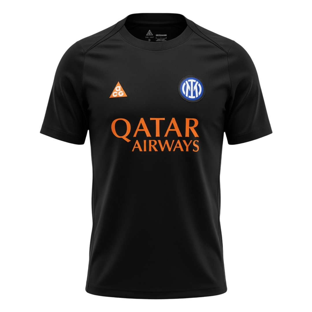 Maillot de football d'avant-match Inter Milan 2025/26 Homme