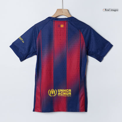 Maillot de Foot Domicile Homme FC Barcelone 2025/26 RAPHINHA #11 Version Joueur - Coupe Ajustée