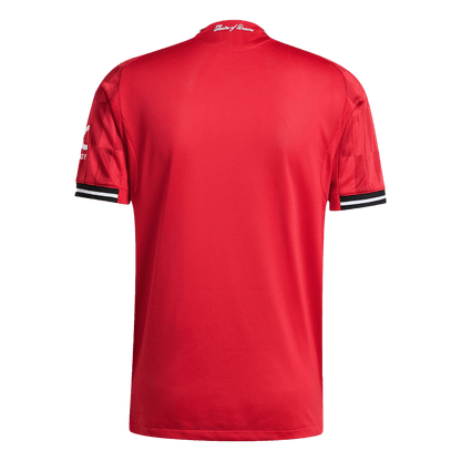 Maillot de football domicile Manchester United 2025/26 pour homme - Version joueur - Coupe ajustée