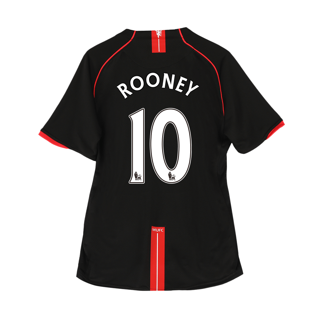 Maillot de football rétro ROONEY #10 Manchester United extérieur homme 2007/08