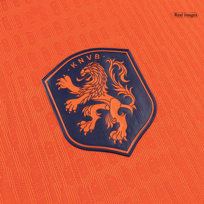 F.DE JONG #21 Men's Netherlands World Cup 2026 Player Version Home Soccer Jersey - Slim Fit