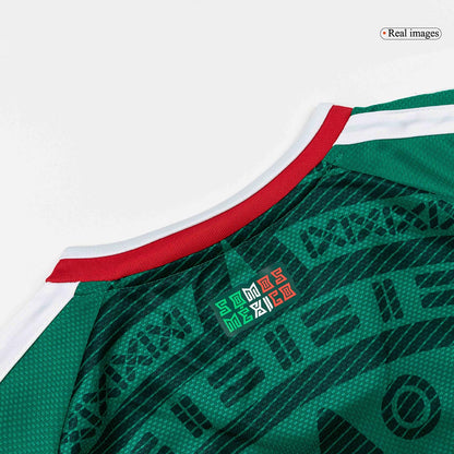 Maillot de foot domicile manches longues Mexique Coupe du Monde 2026 pour homme