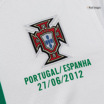 Maillot de foot extérieur rétro Portugal 2012 pour homme