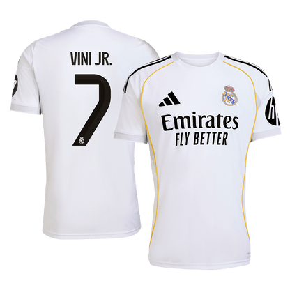 Maillot de football domicile VINI JR. #7 Homme Real Madrid 2025/26 [PREMIUM]