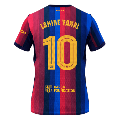 LAMINE YAMAL #10 Men's Barcelona 2026/27 Home Soccer Jersey