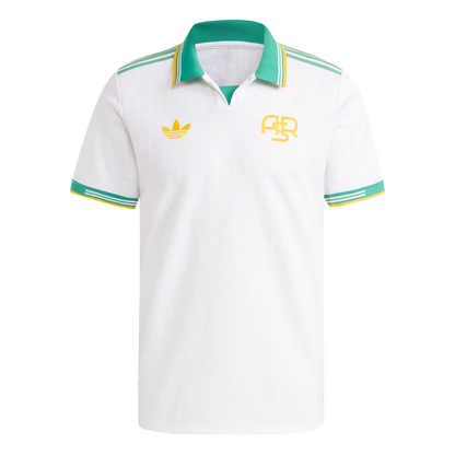 Maillot de foot domicile homme Roma 2025/26 version joueur - Coupe ajustée