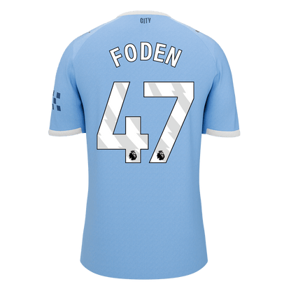 Maillot de foot domicile Manchester City Foden #47 homme 2025/26 [QUALITÉ SUPÉRIEURE]