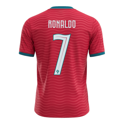 Maillot de football domicile homme RONALDO #7 Portugal Coupe du Monde 2026