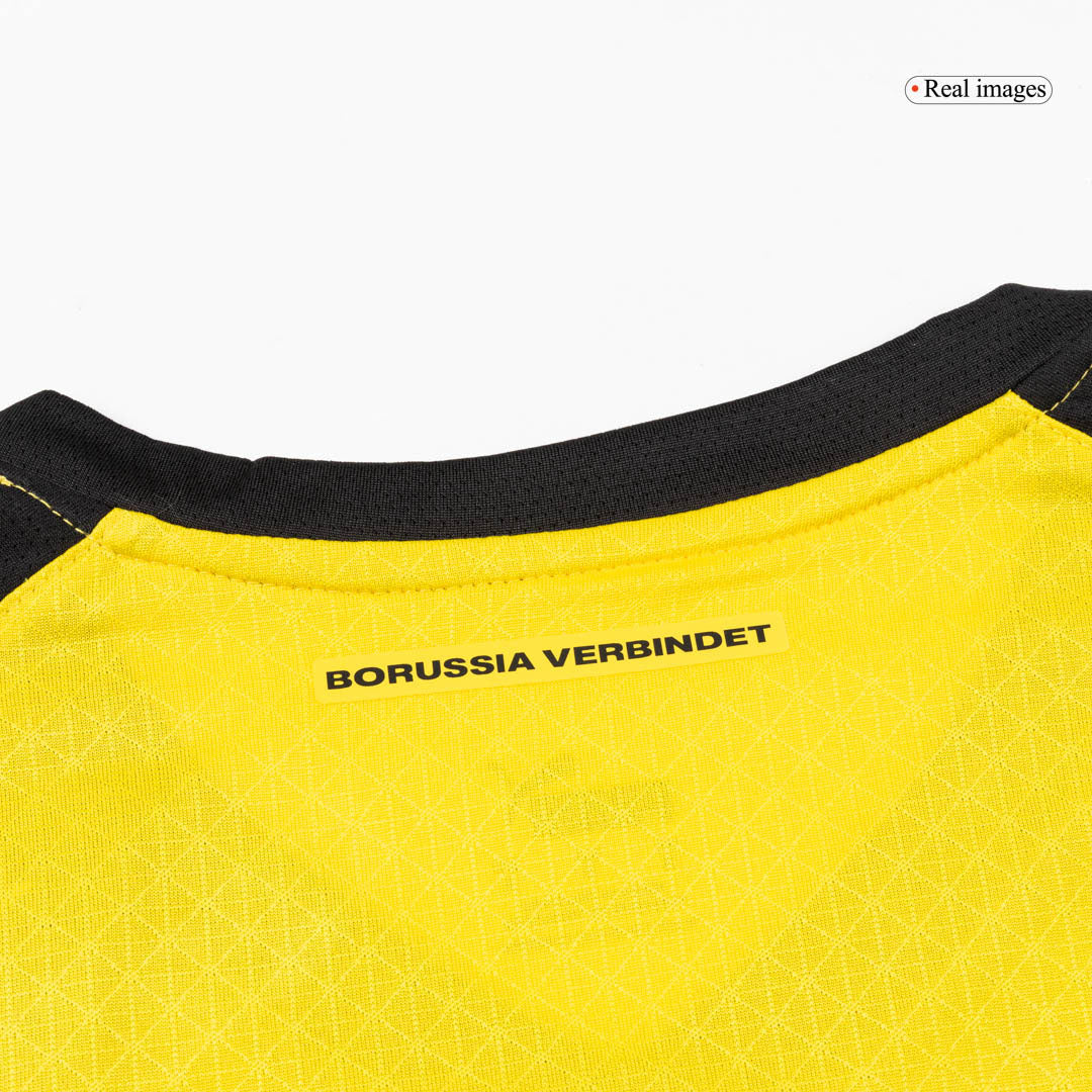 Maillot de foot domicile Borussia Dortmund 2025/26 pour homme - Version joueur - Coupe ajustée