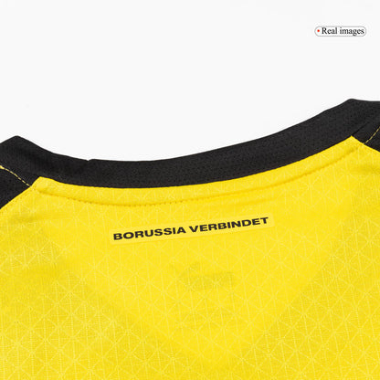 Maillot de foot domicile Borussia Dortmund 2025/26 pour homme - Version joueur - Coupe ajustée