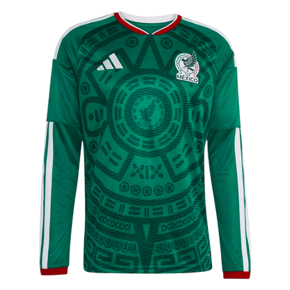 Maillot de foot domicile manches longues Mexique Coupe du Monde 2026 pour homme