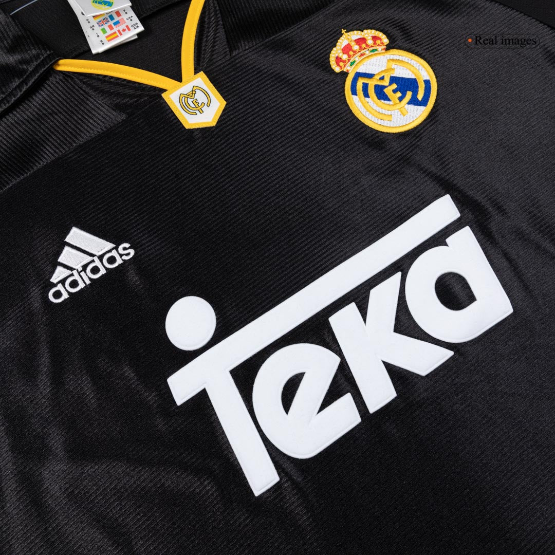 Maillot de football rétro extérieur Real Madrid 1999/01 pour homme