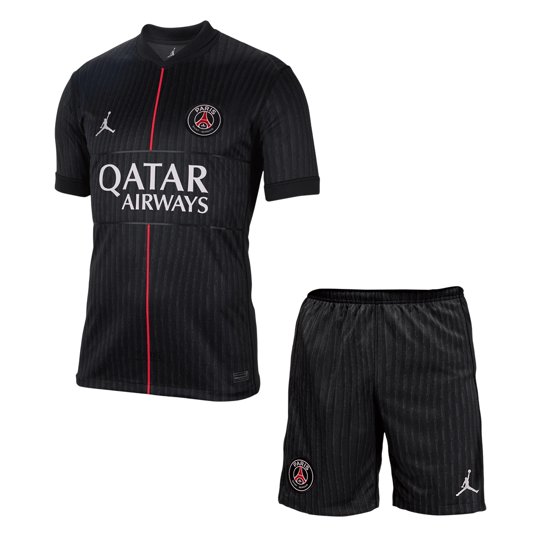Ensemble maillot de foot extérieur quatrième PSG 2025/26 pour homme