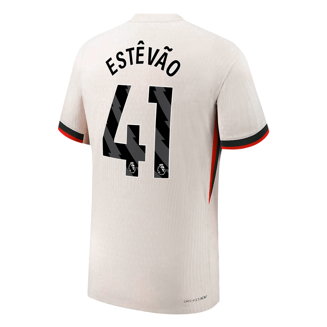 ESTÊVÃO #41 Maillot de foot domicile Chelsea 2025/26 version joueur homme - Coupe slim