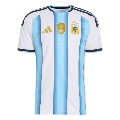 Maillot de football domicile version joueur Coupe du Monde 2026 Argentine pour homme - Coupe ajustée
