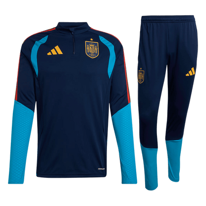 Kit de Sweatshirt Zippé Espagne 2026 pour Enfant