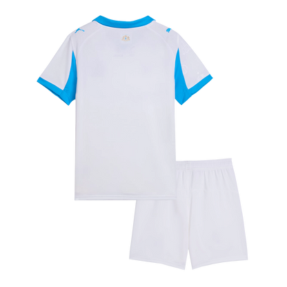 Ensemble Maillot Domicile de Football Enfant Marseille 2025/26