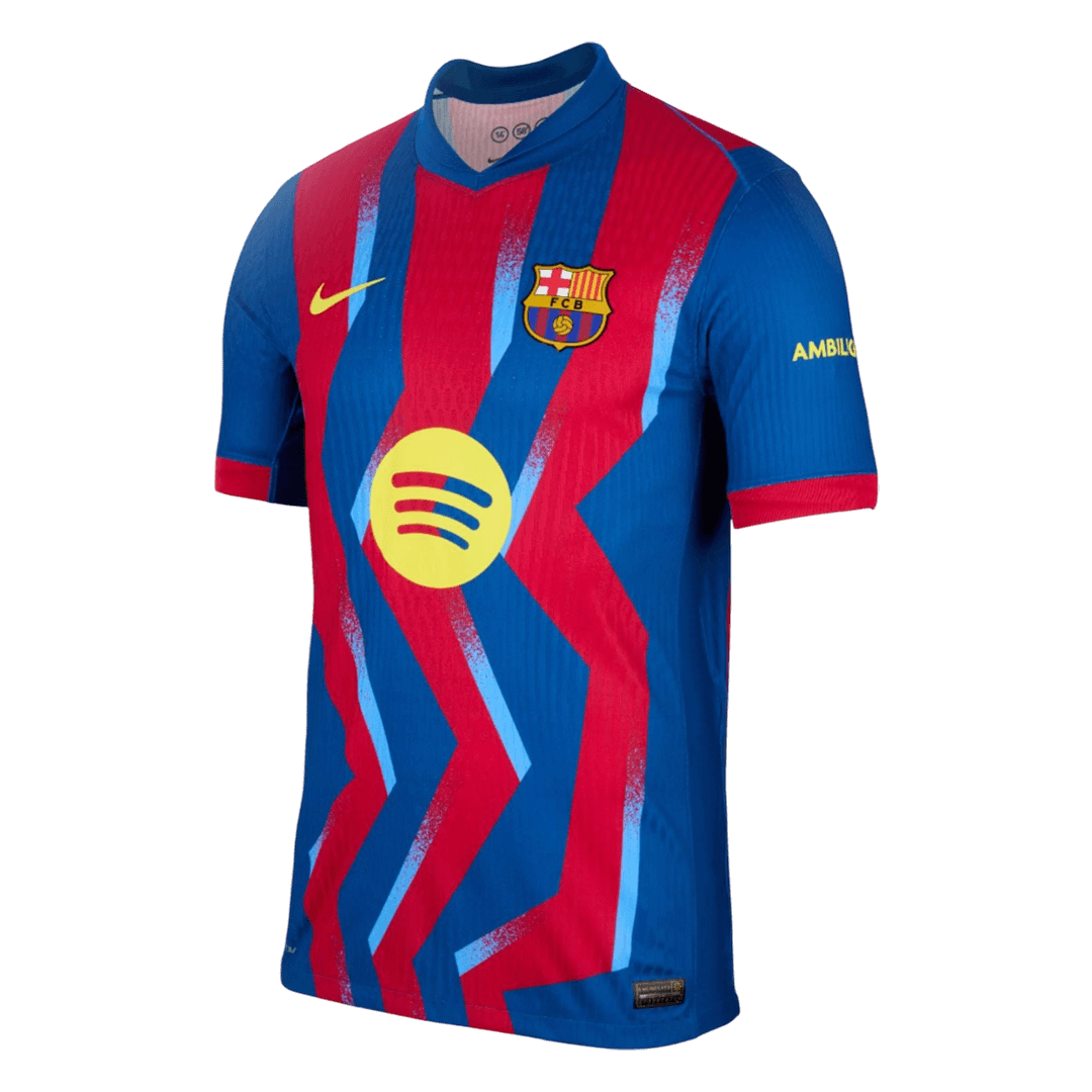 Maillot de football Homme Barcelone 2025/26 Version Joueur Quatrième Extérieur - Coupe Ajustée