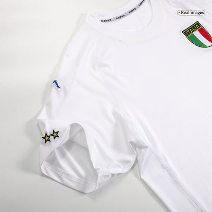 Maillot de foot extérieur rétro homme Italie Coupe du Monde 2002