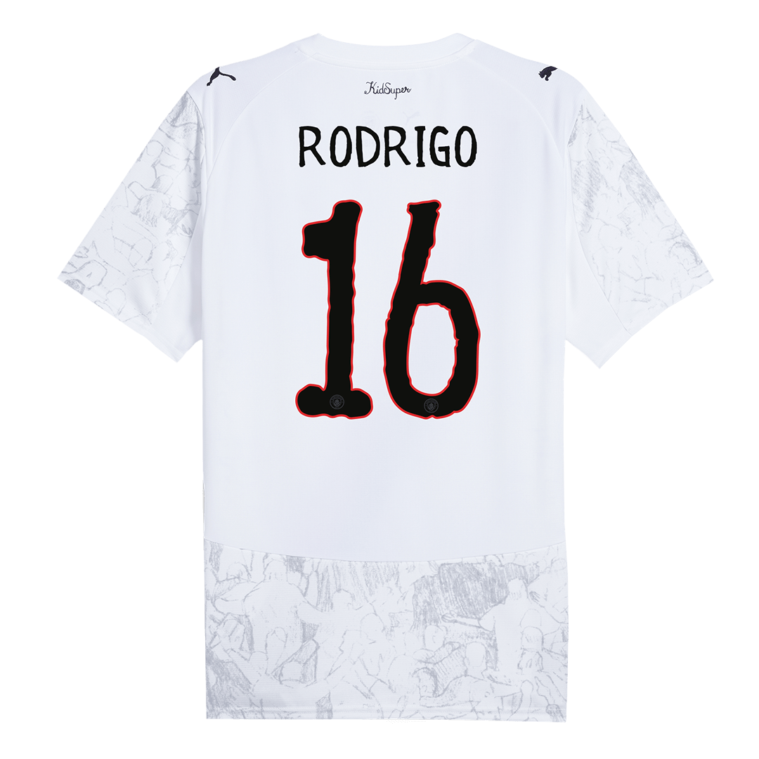 Maillot de Foot RODRIGO #16 Manchester City Coupe du Monde 2025/26 Enfant KidSuper