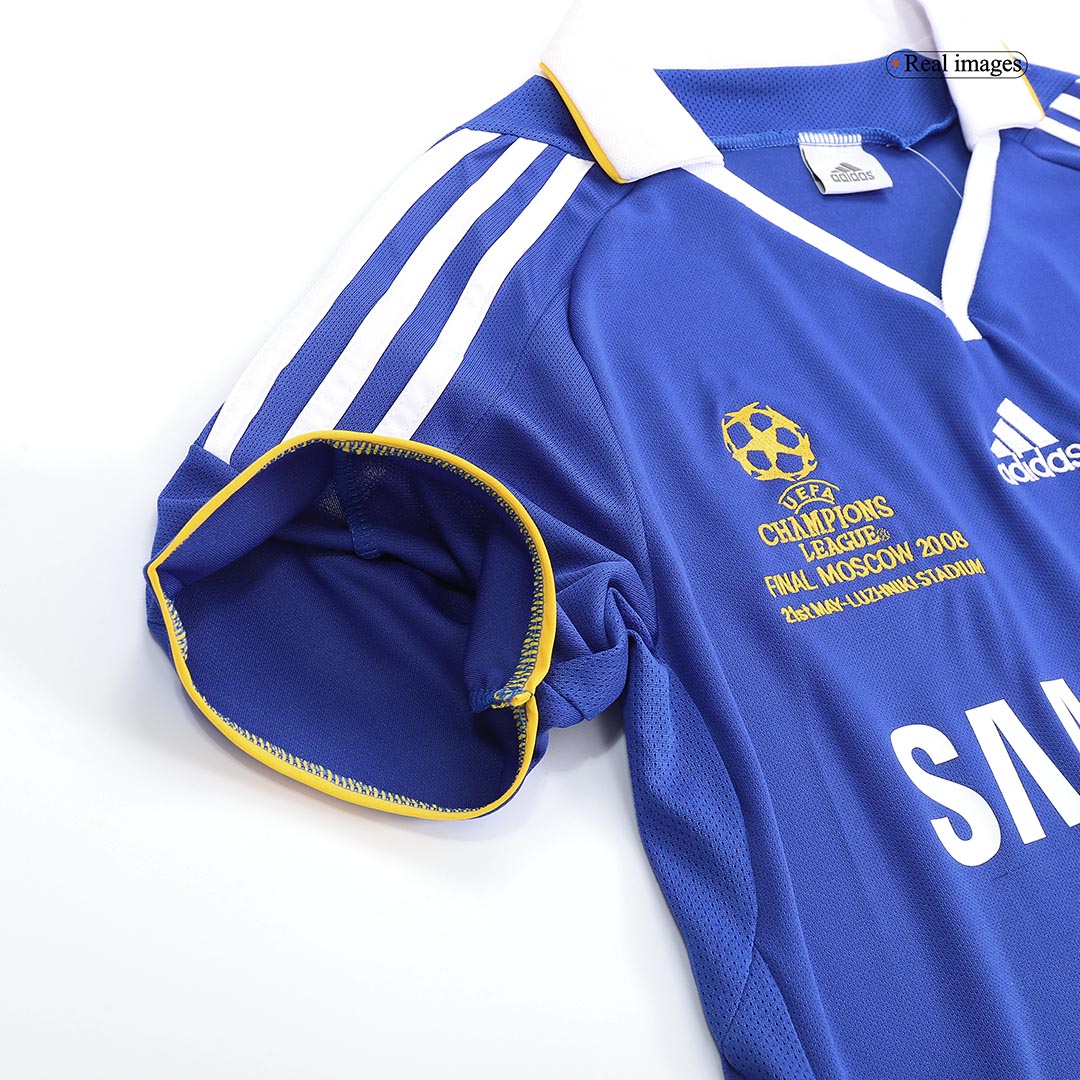Maillot de football domicile rétro Chelsea Hommes UCL Finale UCL 2008