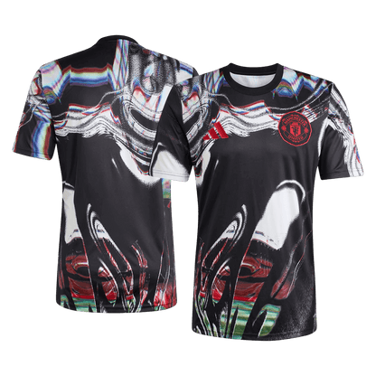 Maillot de foot d'avant-match Manchester United 2025/26 pour homme