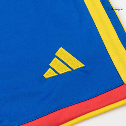Ensemble maillot de football domicile pour homme Colombie Coupe du Monde 2026