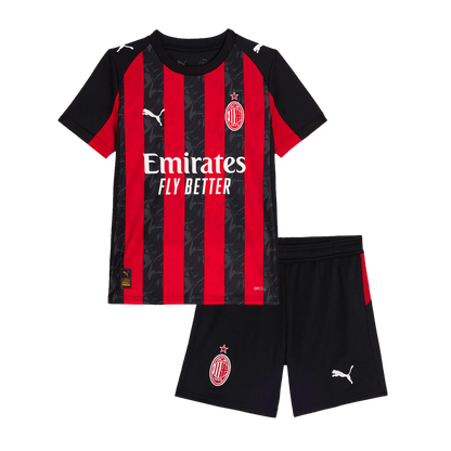 Maillot de Foot Domicile AC Milan 2025/26 Enfant