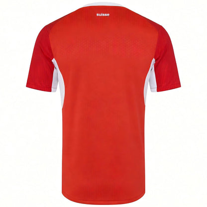Men's Switzerland World Cup 2026 Player Version Home Soccer Jersey - Slim Fit