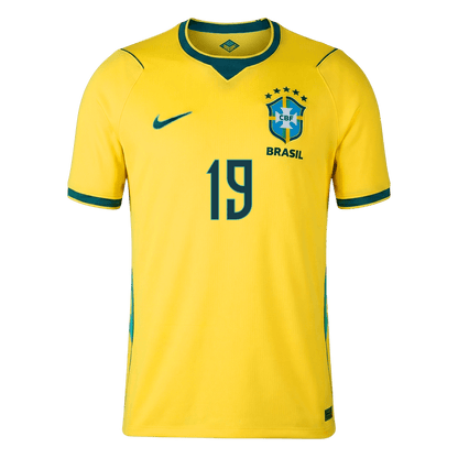 ENDRICK #19 Men's Brazil World Cup 2026 Home Soccer Jersey