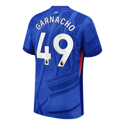 GARNACHO #49 Maillot de Foot Domicile Homme Chelsea 2025/26 Version Joueur - Coupe Ajustée
