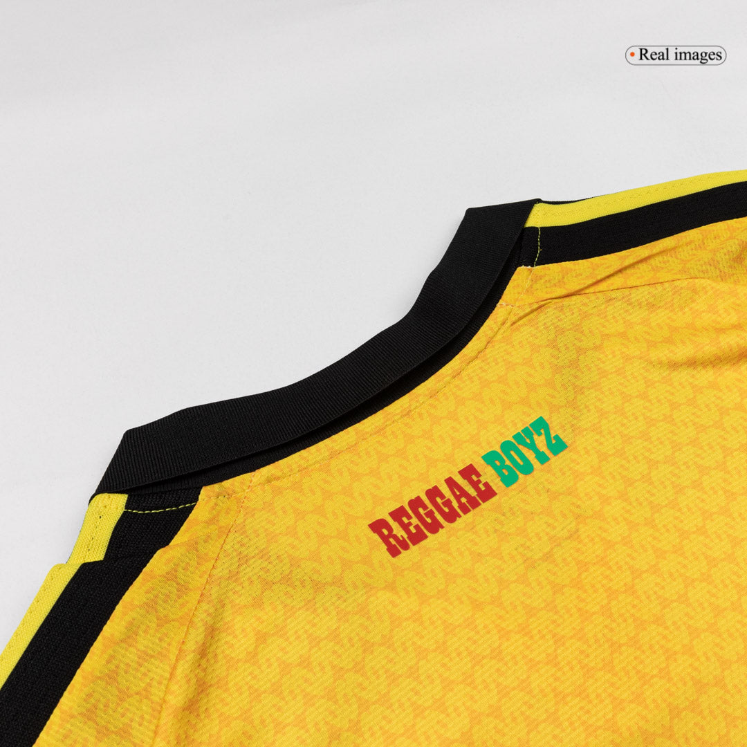 Maillot de foot domicile homme Jamaïque Coupe du Monde 2026 version joueur - Coupe ajustée