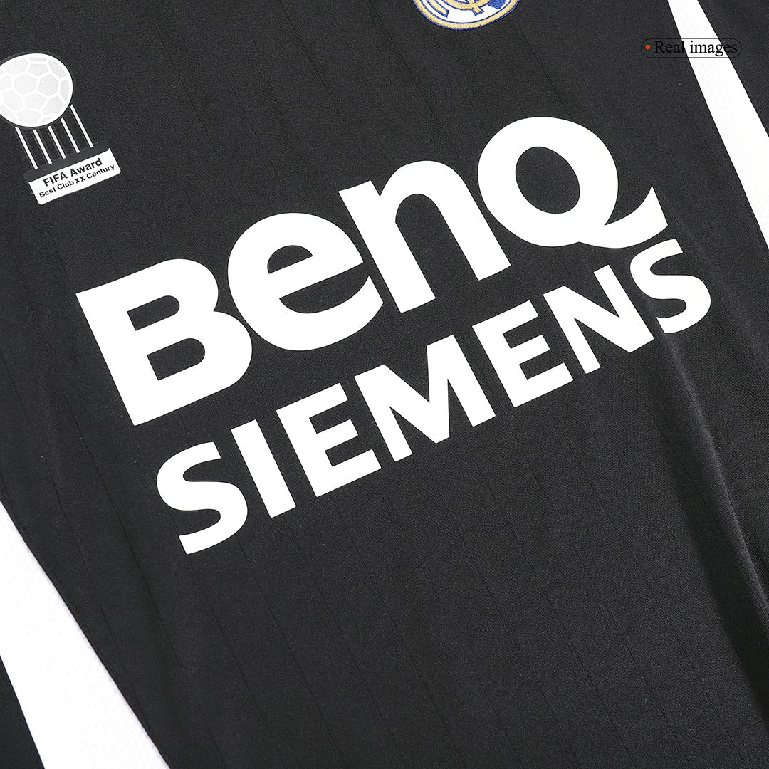 Maillot de football rétro SERGIO RAMOS #4 Real Madrid 2006/07 extérieur manches longues homme
