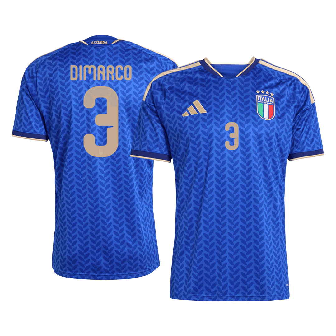 Maillot de foot domicile DIMARCO #3 Italie Coupe du Monde 2026 Homme [PREMIUM]