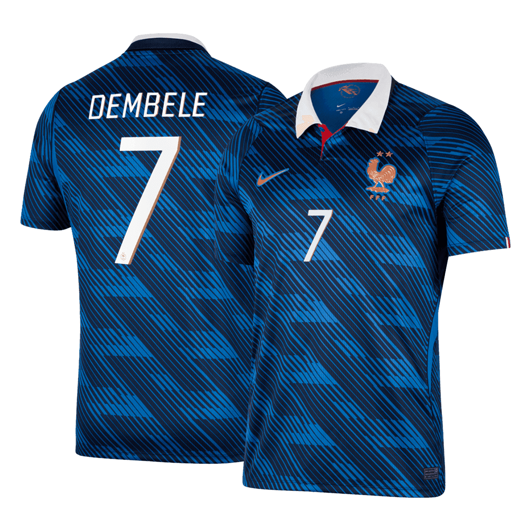 DEMBELE #7 Men's France World Cup 2026 Home Soccer Jersey