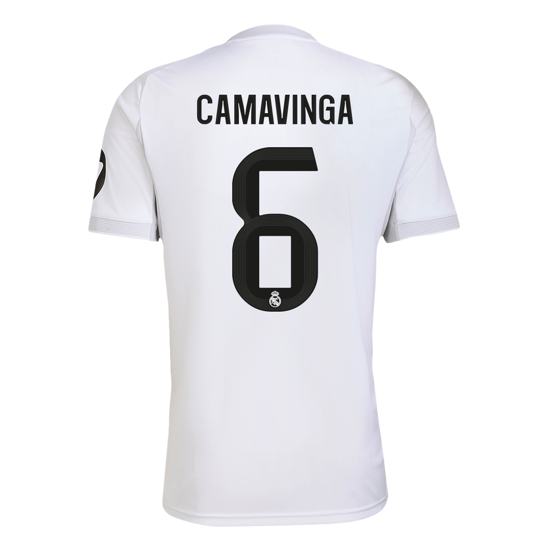 MAILLOT DE FOOTBALL DOMICILE REAL MADRID 2025/26 CAMAVINGA #6 HOMME [PREMIUM]