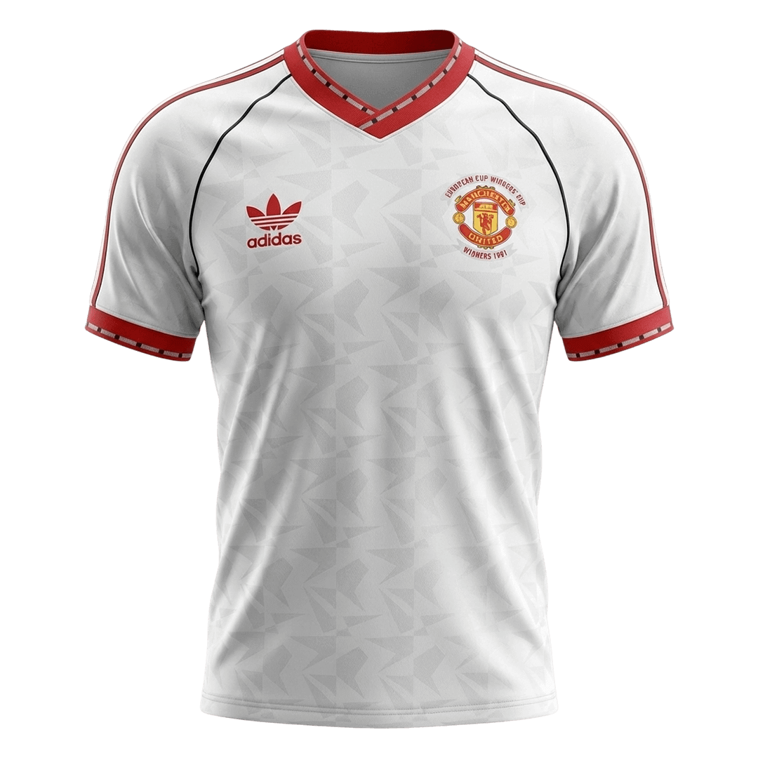 Maillot de foot rétro extérieur Manchester United 1991 pour homme