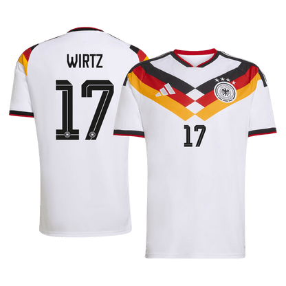 Maillot de Foot Domicile Homme Allemagne Coupe du Monde 2026 WIRTZ #17