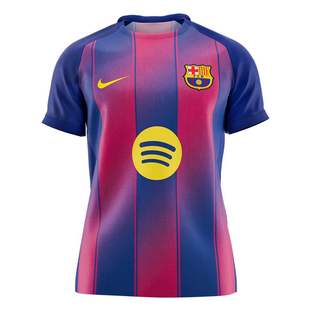 Maillot de foot domicile FC Barcelone 2025/26 pour homme [PREMIUM]