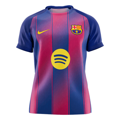 Maillot de foot domicile FC Barcelone 2025/26 pour homme [PREMIUM]