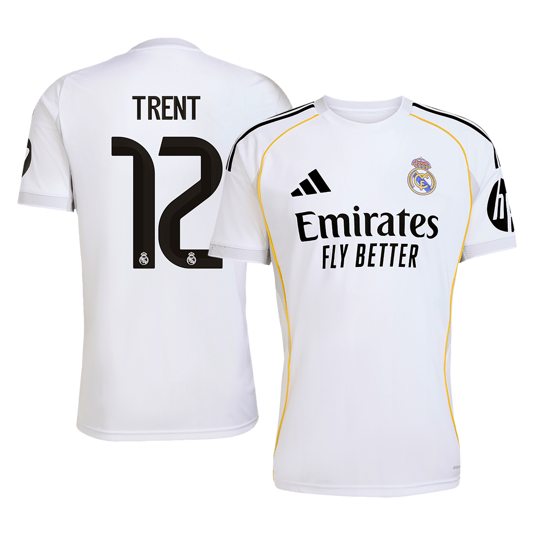 Maillot de foot domicile Real Madrid 2025/26 TRENT #12 Homme [PREMIUM]