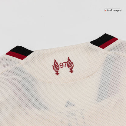 Maillot de football extérieur SZOBOSZLAI #8 Homme Liverpool 2025/26 version joueur - Coupe ajustée