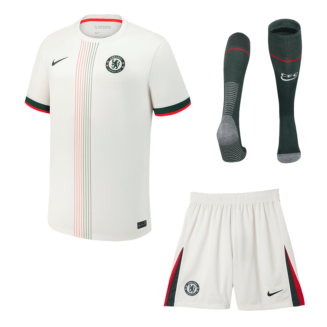 Ensemble maillot de foot extérieur Chelsea 2025/26 pour homme