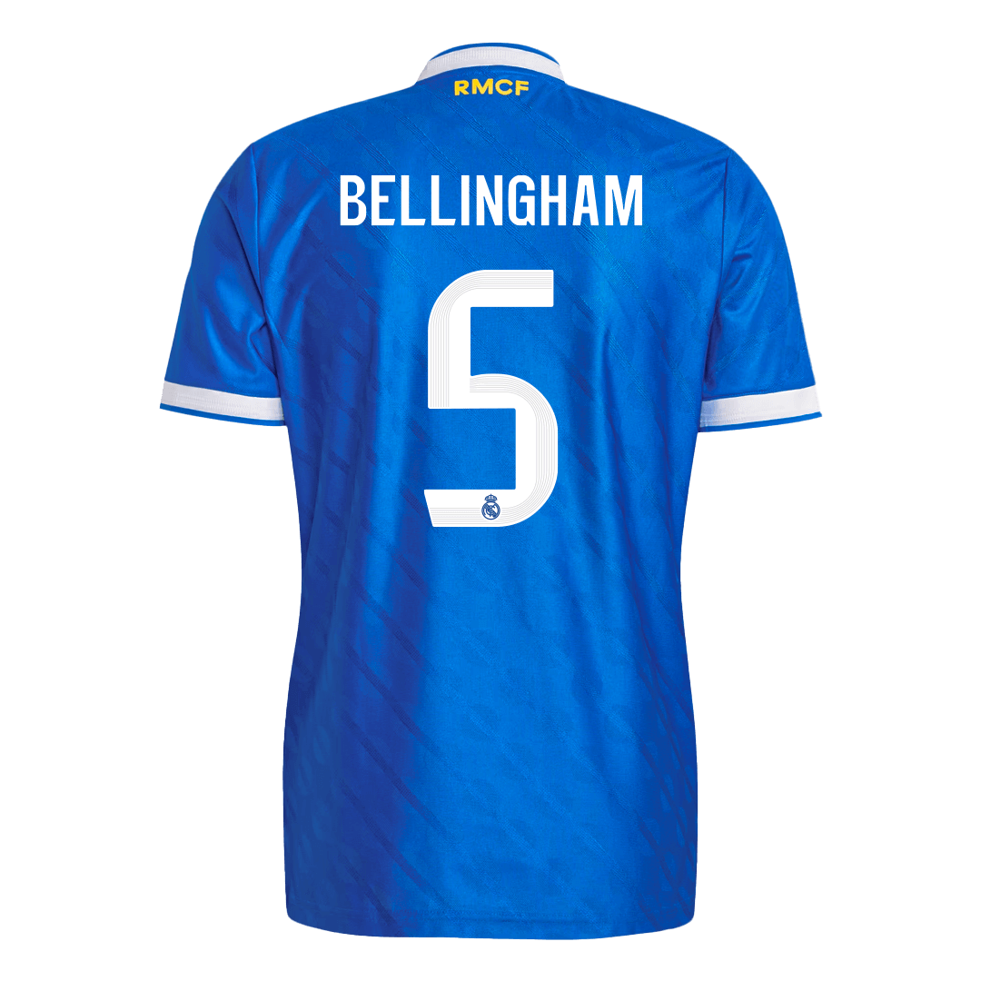 Maillot de foot Real Madrid 2025/26 Troisième version joueur Homme BELLINGHAM #5 – Coupe ajustée